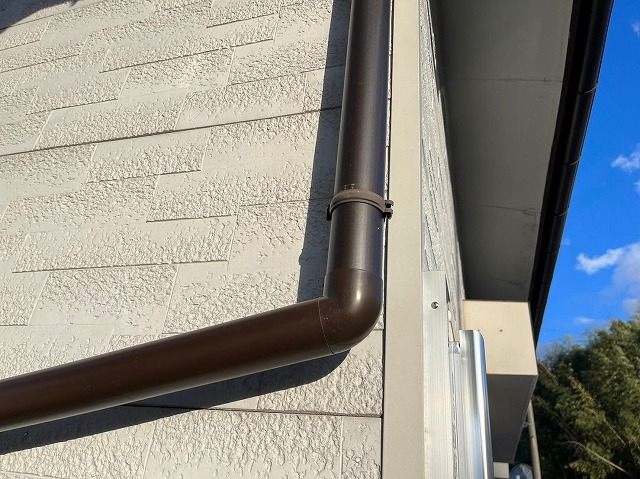 笛吹市　雨樋工事